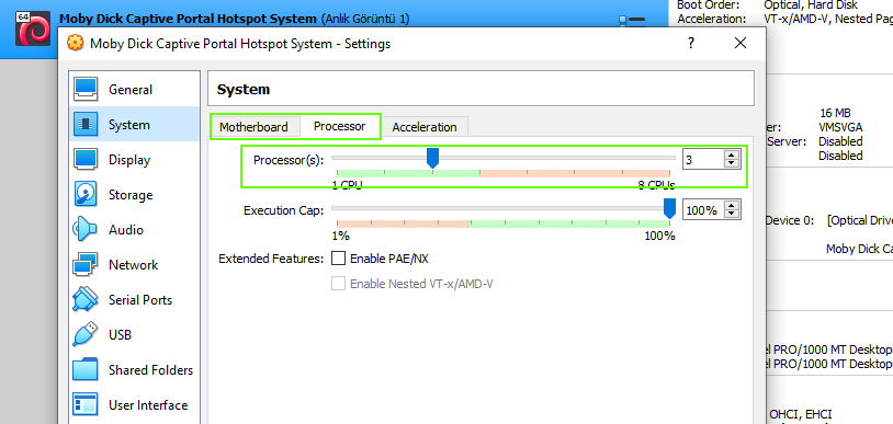 Moby Dick Captive Portal DHCP Leases List