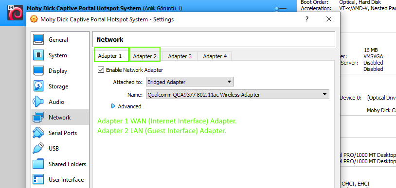 Moby Dick Captive Portal Proxy Log List