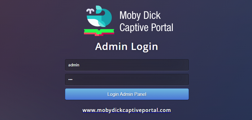 Moby Dick Captive Portal Proxy Log List